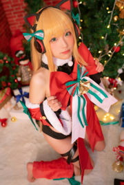 [Internet celebrity COSER photo] Anime blogger Mime Yami - Girls Frontline TMP Christmas