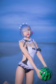 [Cosplay-Foto] Der beliebte Coser Nizo Nisa - Rem-Badeanzug