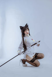 [Zdjęcie Cosplay] Popularny Coser Nizo Nisa - mundur wojskowy Canine's Dependent Blue Atago