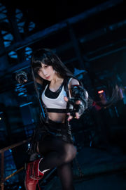 [COS Welfare] Anime blogger Shui Miao aqua - Piel original de Tifa