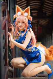 [COS Welfare] Bloger anime o dużej objętości i małej objętości - Tamamo były cheongsam