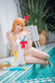 [Net Red COSER Photo] Sos Coser Guashi Welfare - Princess Link Summer Royal Three