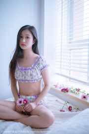 จูลี่สีม่วงเข้ม "สาวหมวกฟางที่น่ารักและน่ารักในบ้านส่วนตัว" [RUISG] Vol.068