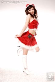[丽 柜 LiGui] Model Xiaoxue "Selamat Natal untuk semuanya!