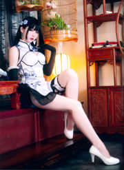 [Internet celebrity COSER photo] Weibo girl Zhishuangyue shimo-Fantasy Jinpingmei