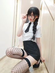 [Phúc lợi COS] NAGISA Monster Meow [fantia] - Black Net Stockings ol ~~~