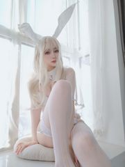 [Bien-être COS] Miss Coser Baiyin - Lapin en soie blanche