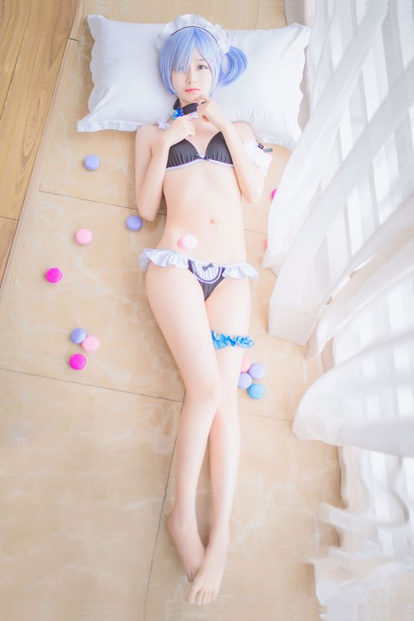 Mu Mianmian OwO "렘 수영복 + 바니 걸"[COSER Beauty]