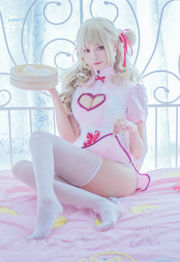 [Foto cosplay] Moe Ono girl w - le doppie code di cavallo sono così carine