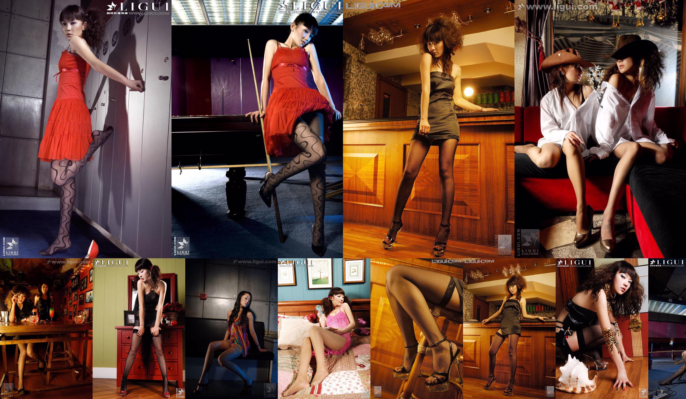 Model Mi Huimei, kelly "Li Ying in the Feasting Stockings" [丽柜LiGui] Silk Foot Photo Picture No.db7873 Page 11