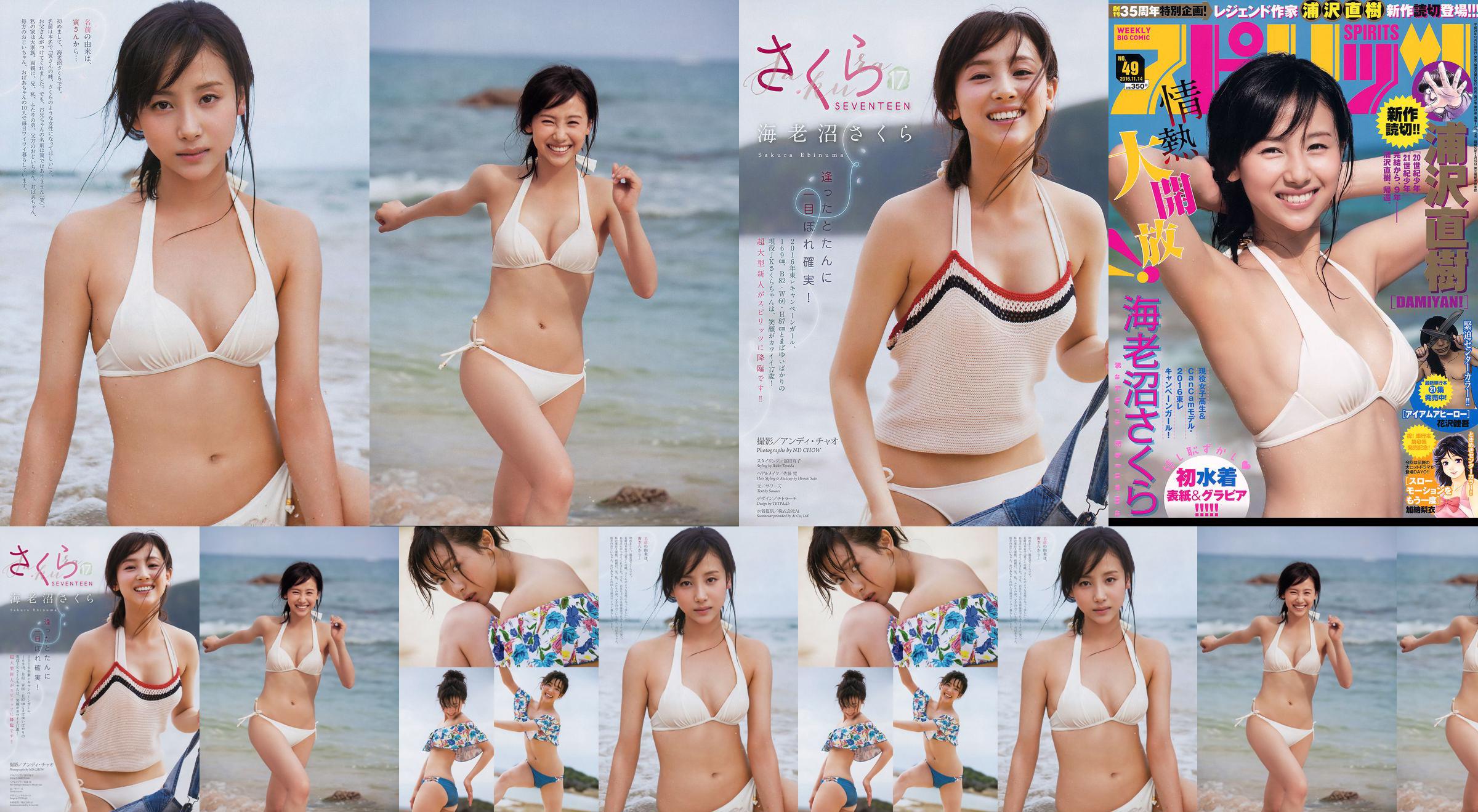 [Weekly Big Comic Spirits] Ebinuma さくら 2016 No.49 Photo Magazine No.c98542 หน้า 3