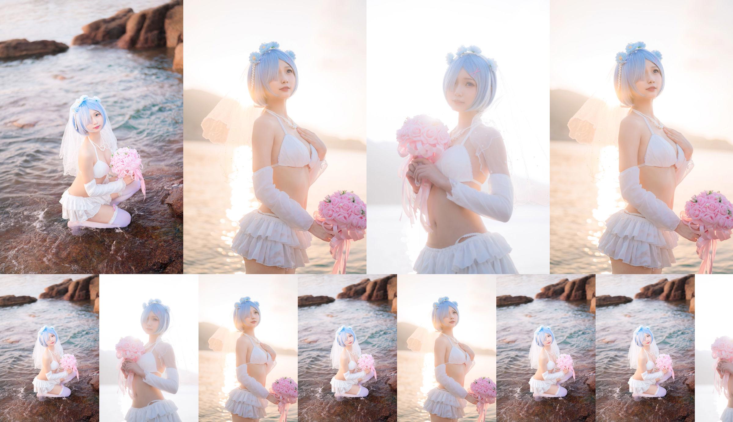 [COS Welfare] Orange Meow - Rem Seaside-trouwjurk No.7944dd Pagina 7