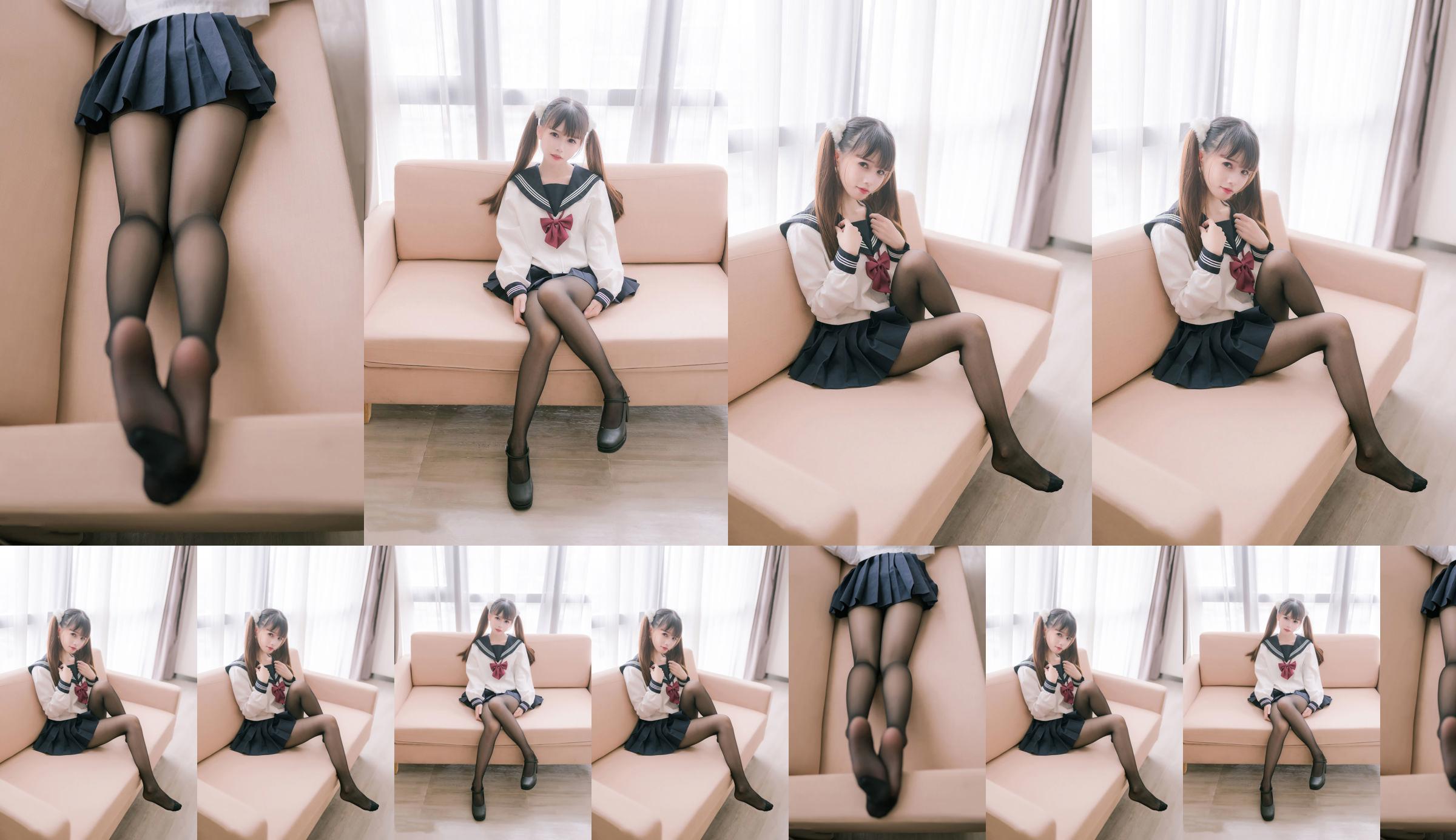 [Meow Candy Movie] JKL.023 Watanabe Yao Yaozi Double Queue de Cheval JK Uniforme No.5a5ff0 Page 1