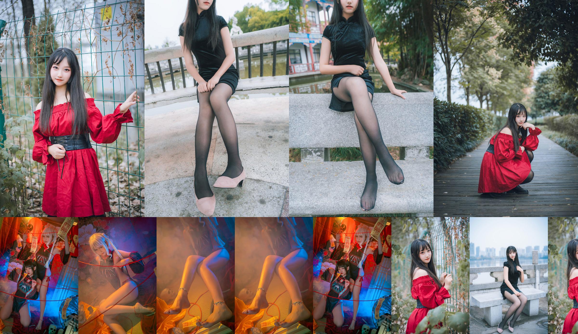 [Meow Sugar Movie] VOL.453 lovely Dianxuan-Red and Black Photo Set No.61de02 Page 5