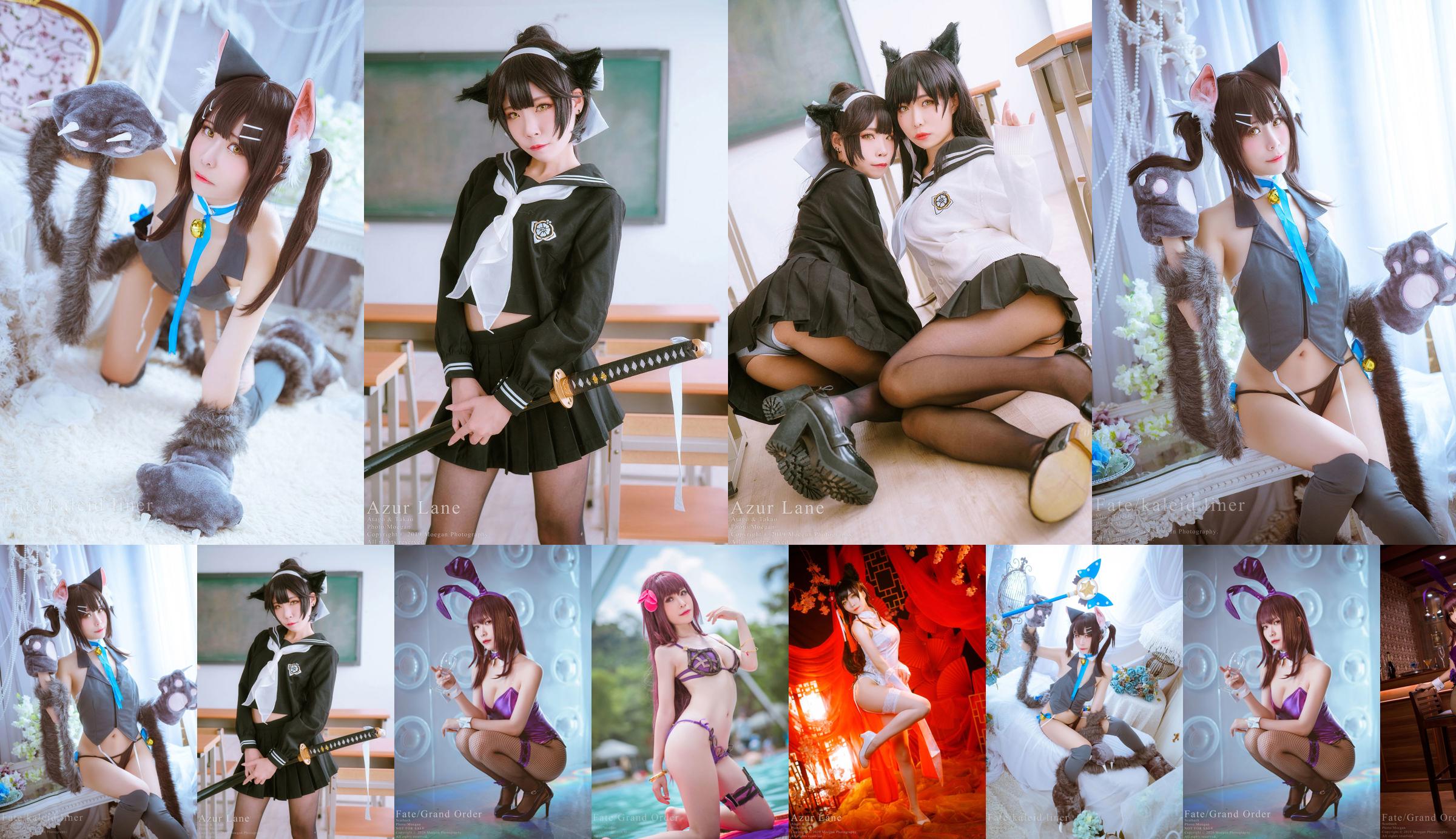 [Cosplay] Cung điện say rượu Yomiya & Natsuxia な っ ち ゃ ん - Atago Takao No.9932f1 Trang 1