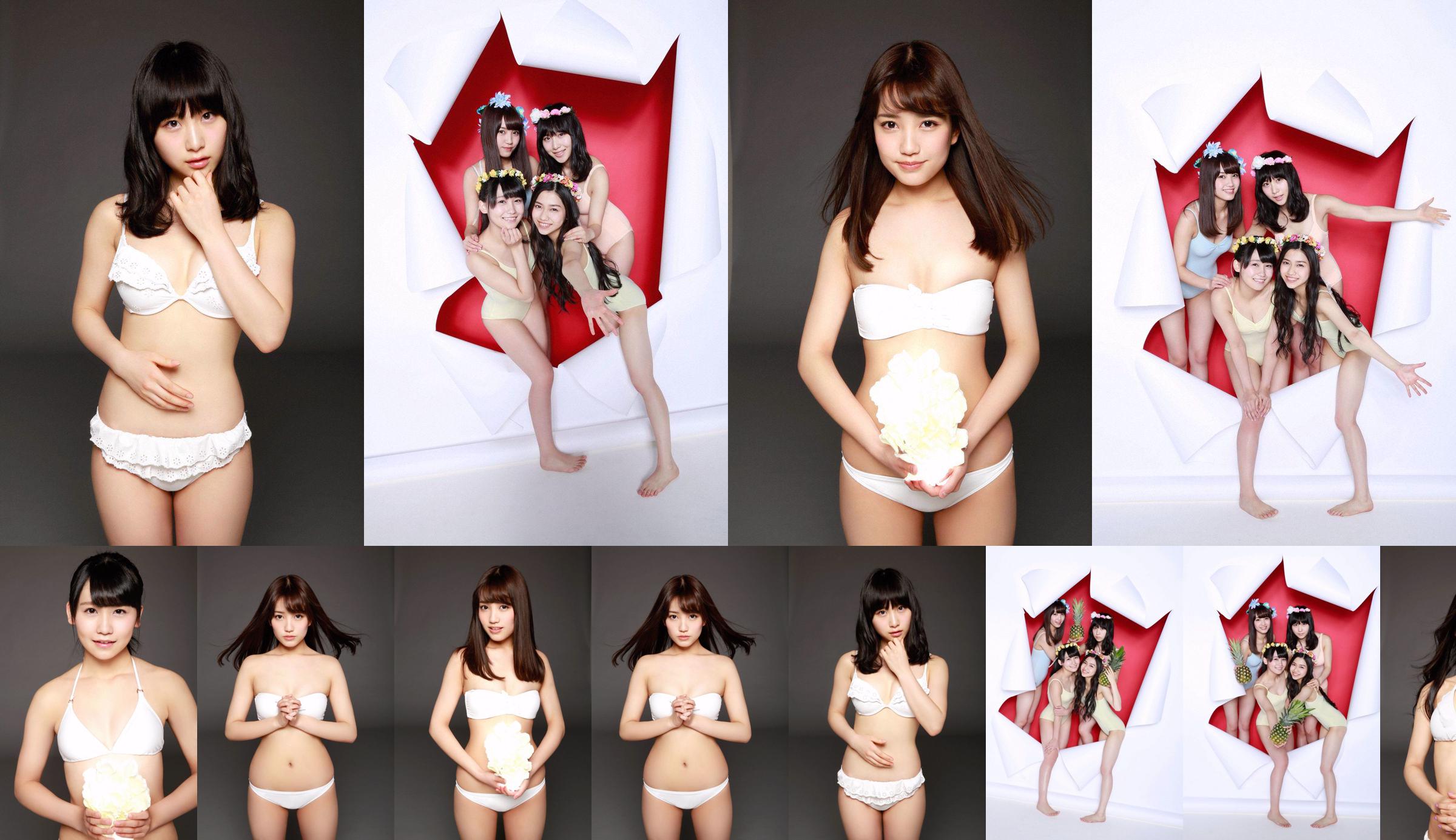 AKB48 成员 (코지마 마코, 카토 레나, 타노 유카, 타카하시 쥬리) "18 세 AKB48"[YS Web] Vol.657 No.7ff435 페이지 23