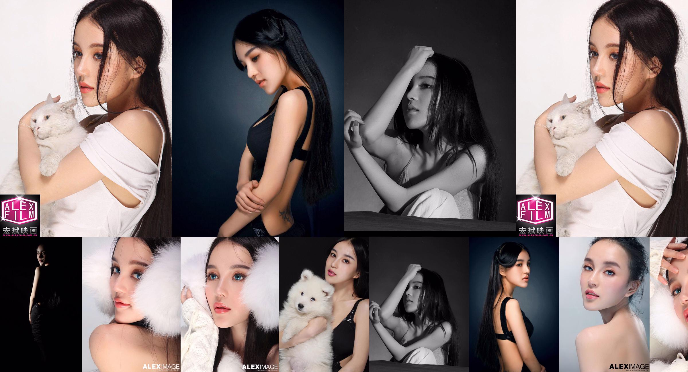 Foto studio dari model kecantikan ras campuran Shi Yiyi No.c7a3ba Halaman 13