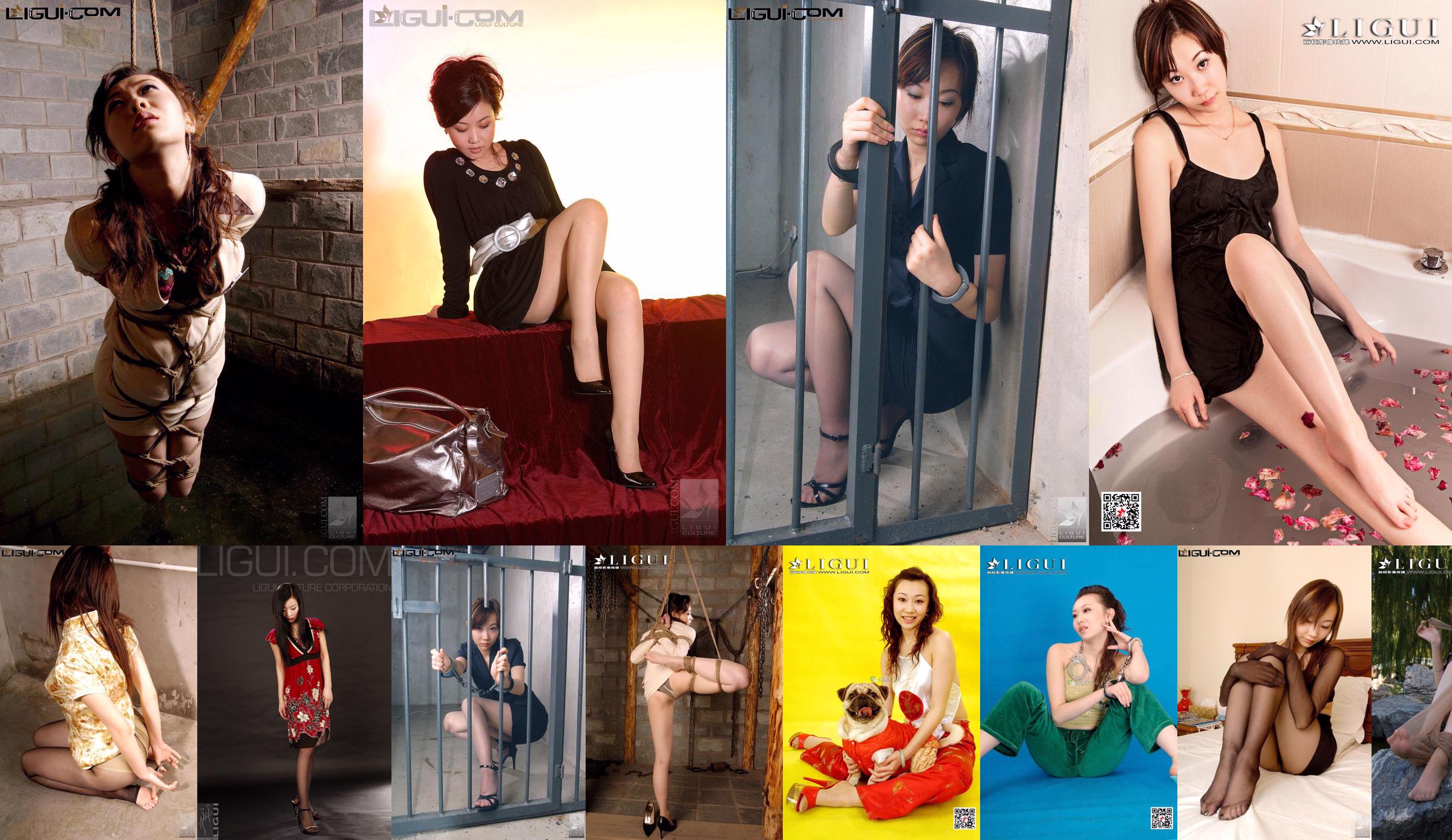 Model Lulu "The Desires of Being Detained and Bundled in Prison" [丽柜美束LiGui] Silk Foot Photo Picture No.8c7d6c Page 19