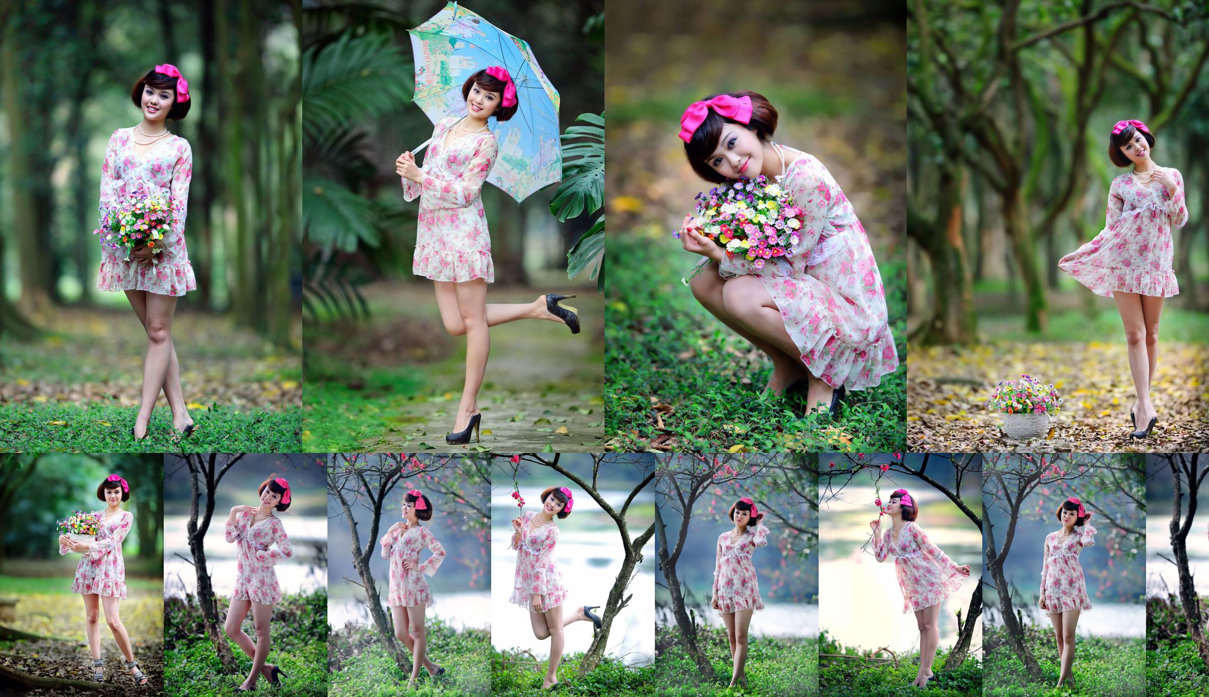 Taiwanese girl Yin Zhi "Outside Shooting of Beautiful Color Dresses" No.5ae2b6 Page 1