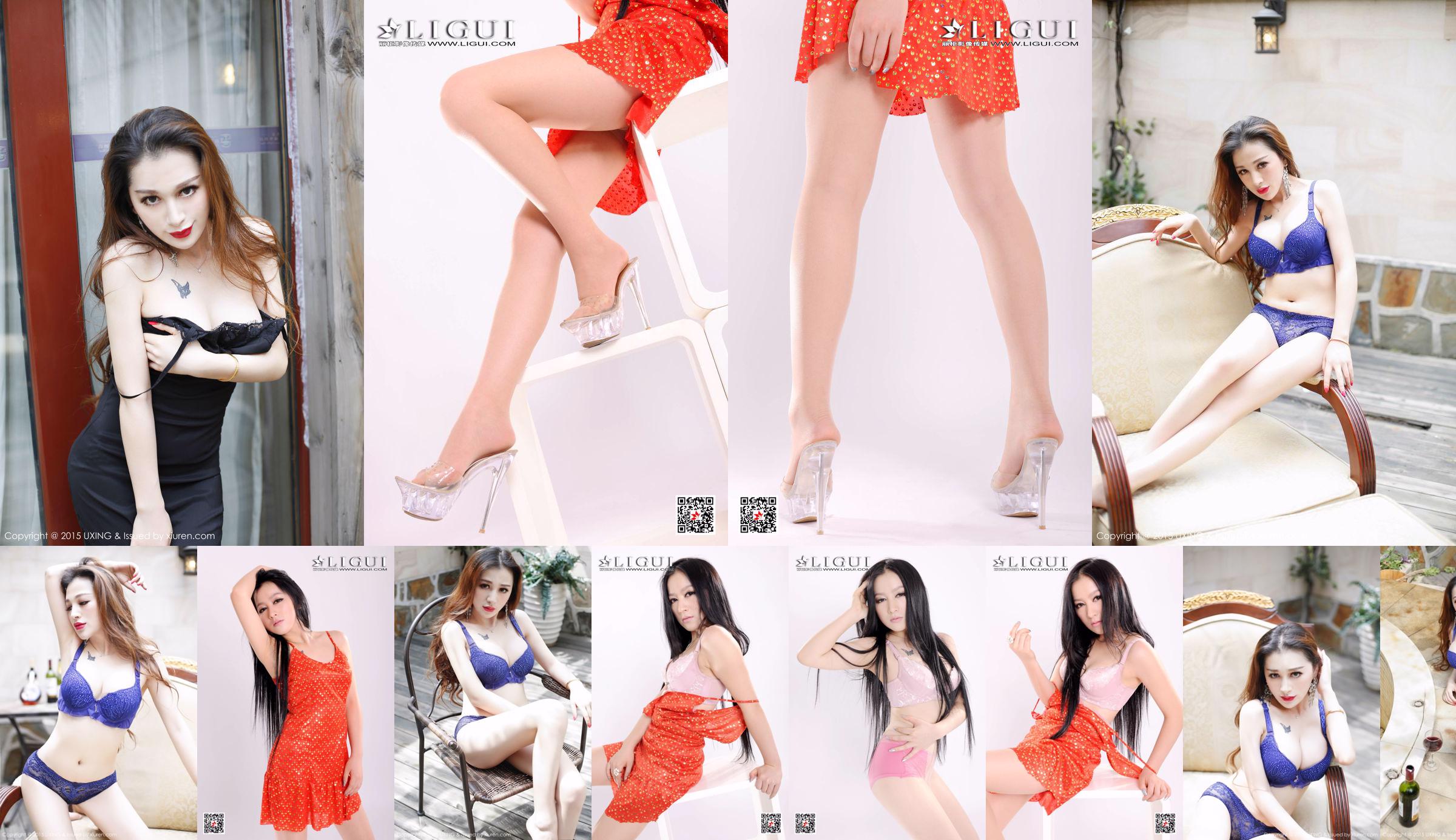 Model Shen Lu "High Heels, Beautiful Legs and Jade Feet" [Ligui Ligui] No.f92dbc Page 41