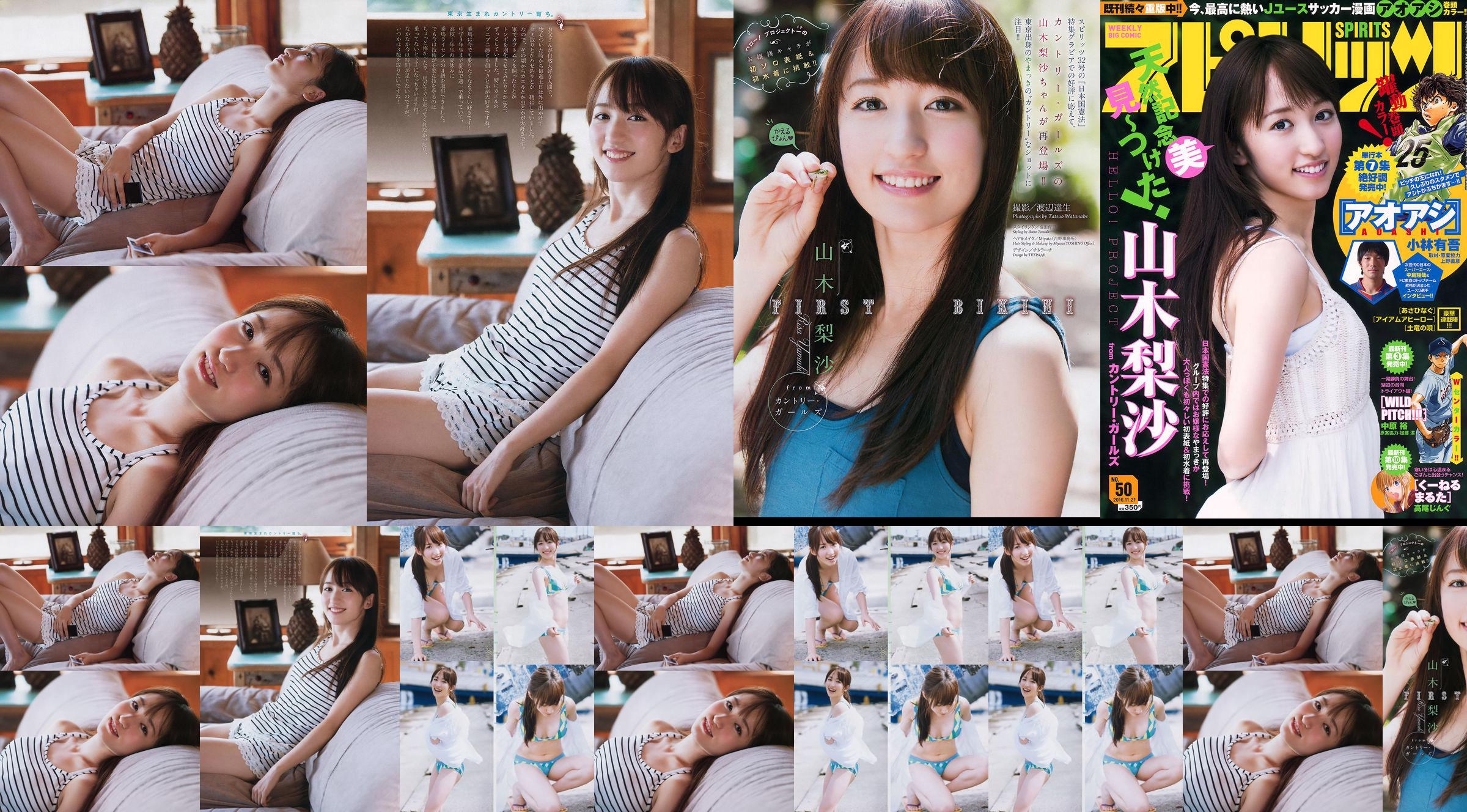 [Weekly Big Comic Spirits] Yamagi Risa 2016 No.50 Photo Magazine No.7d2b8f Pagina 2