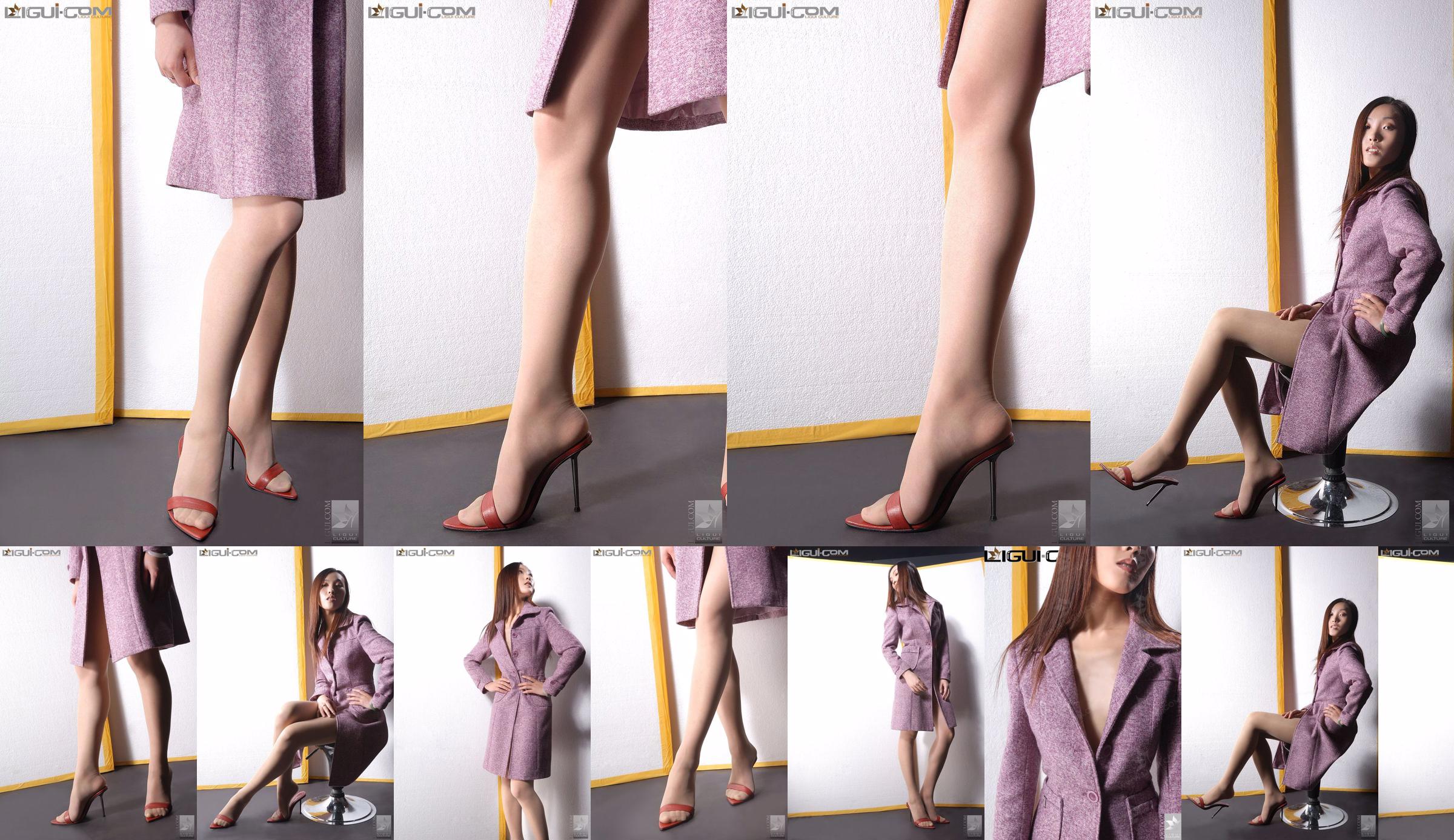 Model Zhang Ai "Yew Girl with High Heels" [Ligui LiGui] Photo of beautiful legs and feet No.7a18e3 Page 2