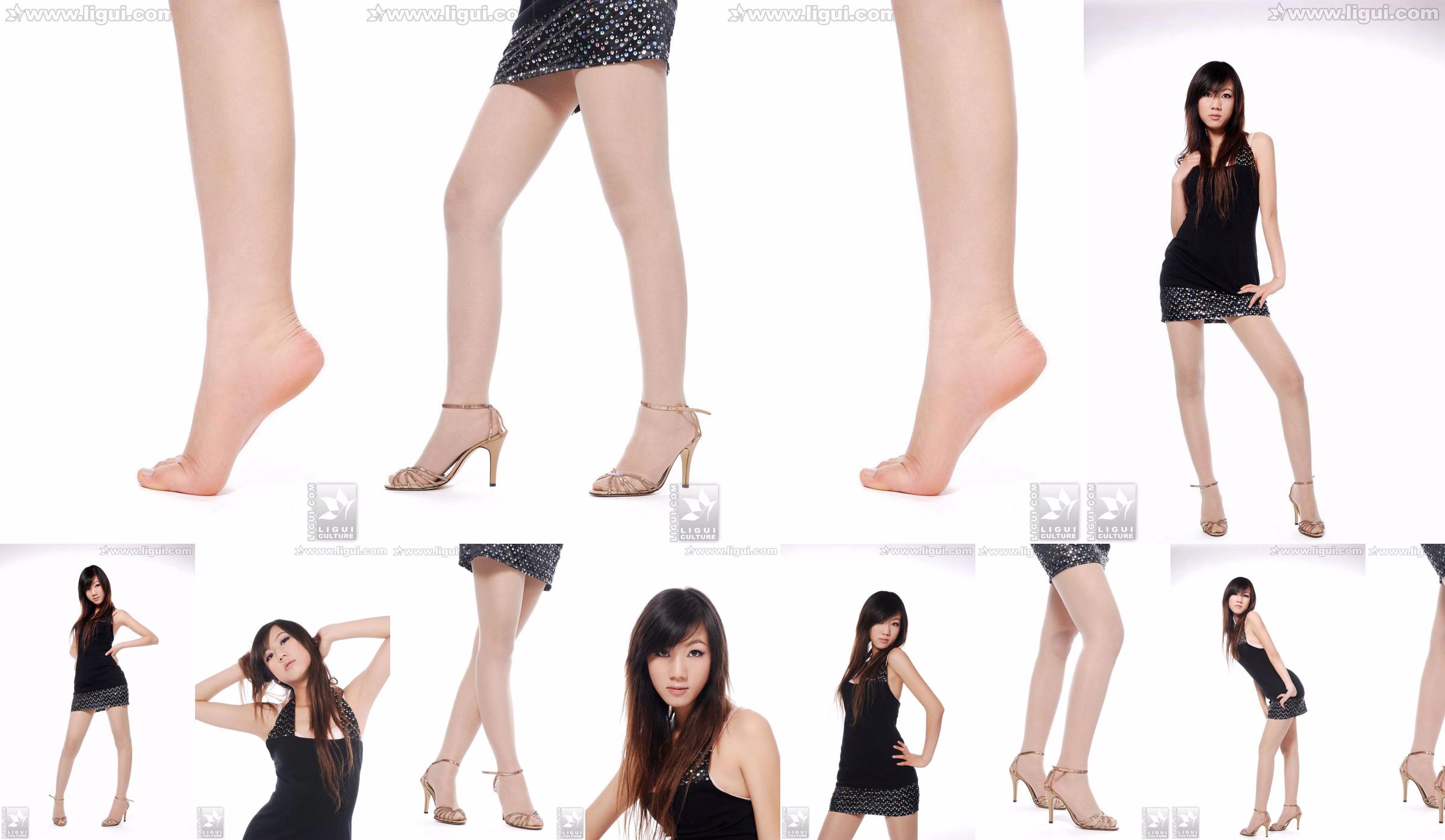 Model Sheng Chao "High-heeled Jade Foot Beautiful New Show" [丽柜LiGui] Photo of Beautiful Legs and Jade Foot No.a106e6 Page 11