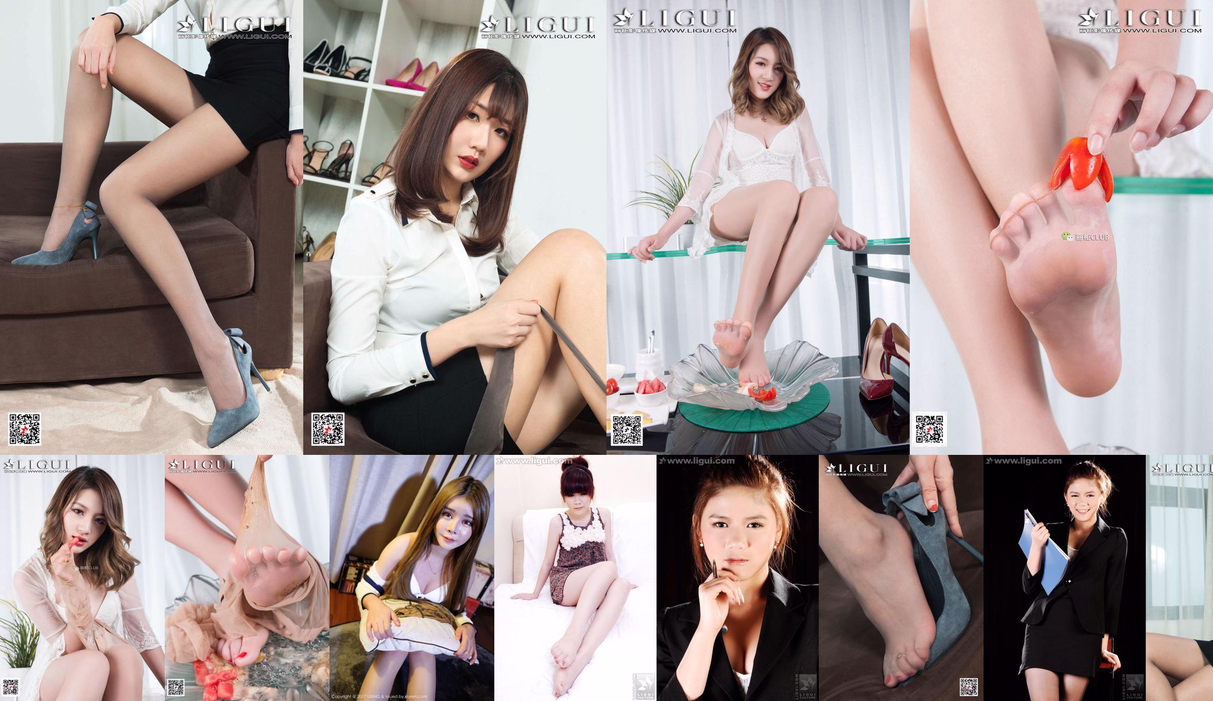 [Dasheng Model Shooting] No.127 Doudou Grey Silk School Girl No.b02cc1 Page 3