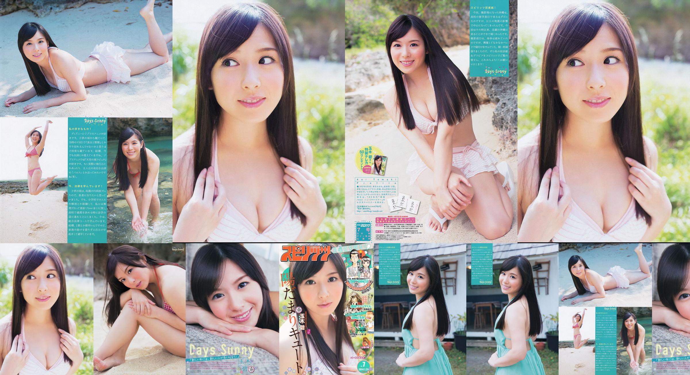 [Weekly Big Comic Spirits] 玉木碧 2014年No.07 寫真雜誌 No.dca9f3 第3頁