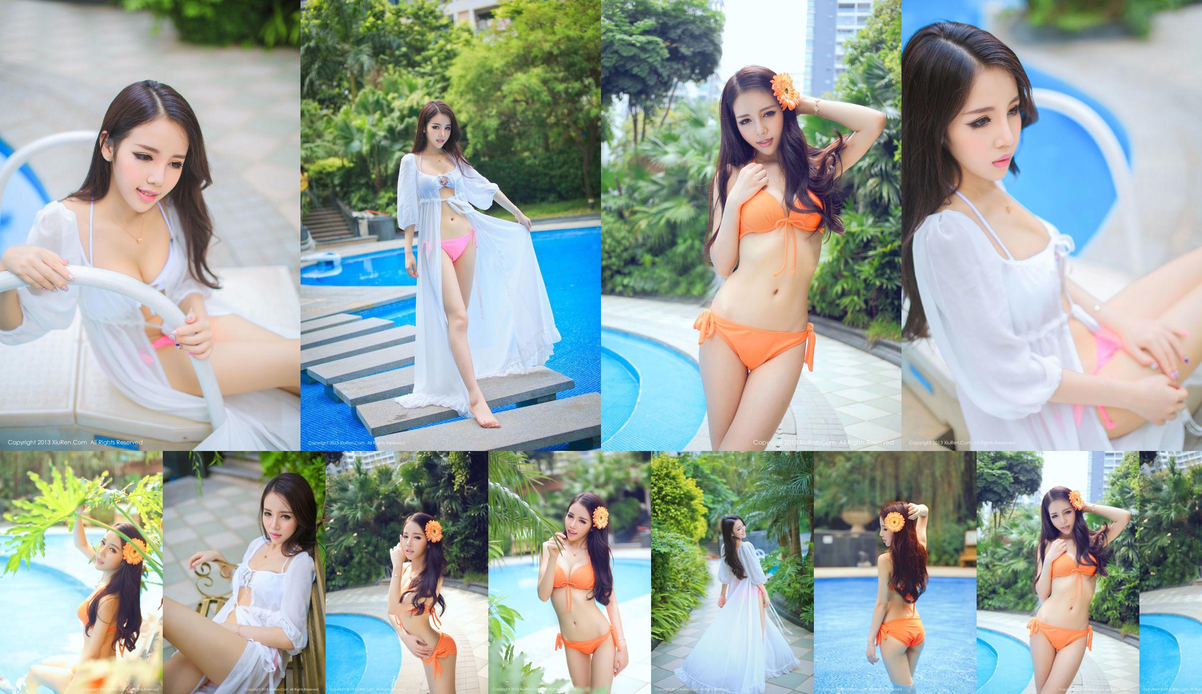 Oxygen Beauty @ VikiChing Bikini [秀 人 网 XiuRen] No.019 No.d86f79 Page 9